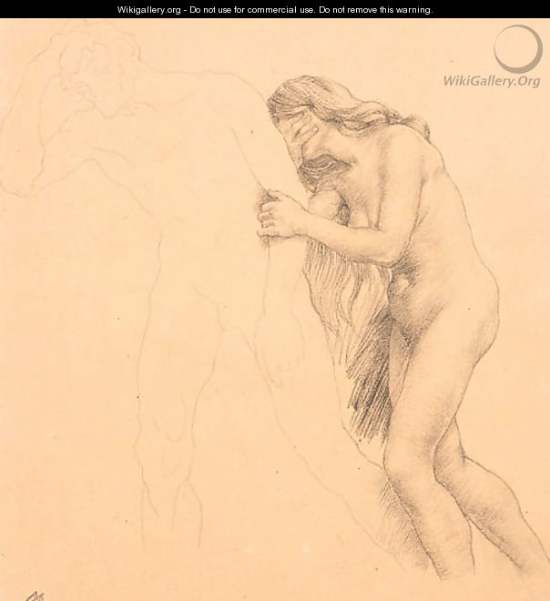 Adam and Eve - Marie Auguste Emile René Ménard