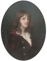 Portrait of Alexander, 10th Duke of Hamilton, half-length, in crimson coat - Sir Joshua Reynolds