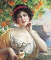 A young beauty - Emile Vernon