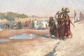 By the River at Ahmedabad, India - Edwin Lord Weeks