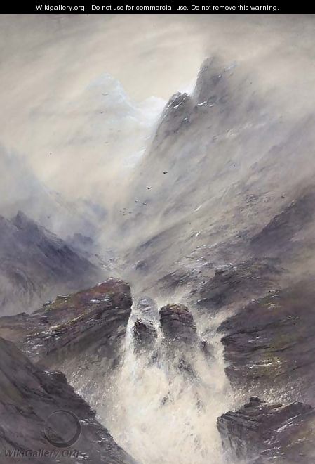 A raging torrent, Snowdonia - Elijah Walton