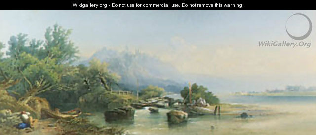View of Bacharach on the Rhine, Germany - Edward M. Richardson