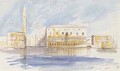 The Doge's Palace, Venice - Edward Lear