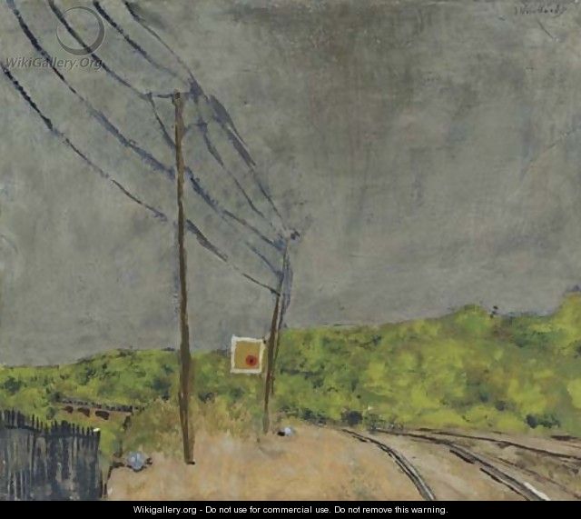 Le petit train aA  Conflans-Sainte-Honorine - Edouard (Jean-Edouard) Vuillard