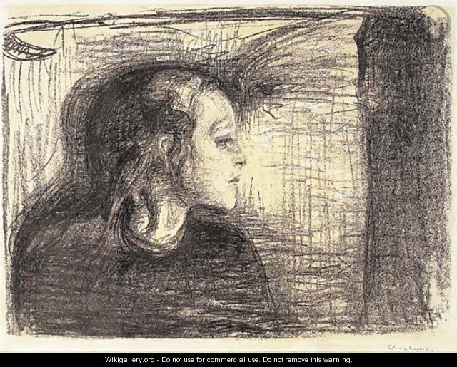 The Sick Child I - Edvard Munch