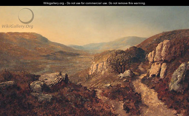 A rocky River Valley - Edward H. Niemann