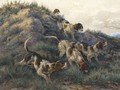 Hounds on a scent - Edmund Henry Osthaus