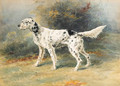 An English Setter in a landscape - Edmund Henry Osthaus
