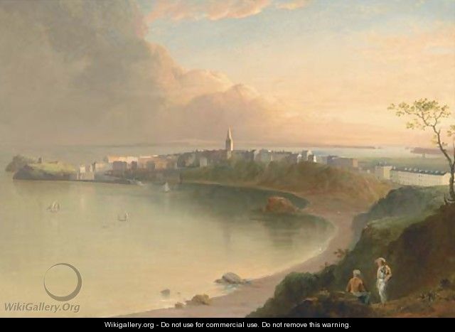 View of Tenby from the North-East - Edmund Gill