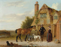 Setting off for the Morning Ride - Edmund Bristow