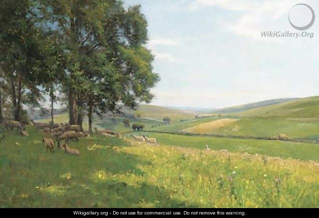 Across the valley - Edmund Morison Wimperis