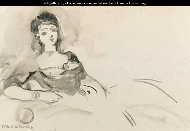 Femme tendue - Edouard Manet