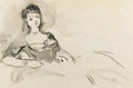 Femme tendue - Edouard Manet