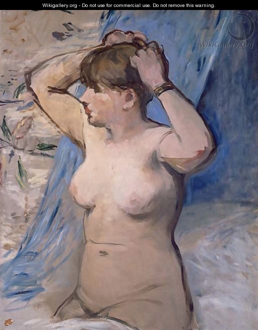 Femme nue se coiffant - Edouard Manet