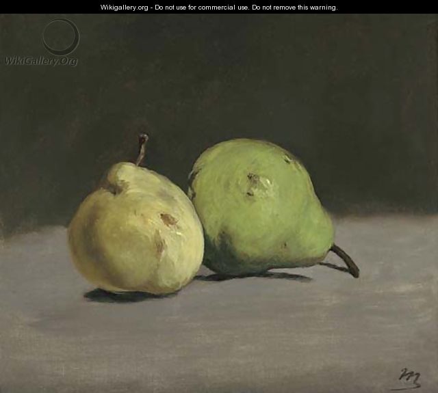 Deux poires - Edouard Manet