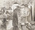 La soupe aA  l'ouvroir - Edouard (Jean-Edouard) Vuillard