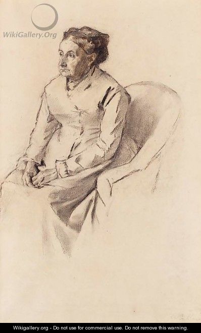 La Grand-mere Michaud - Edouard (Jean-Edouard) Vuillard