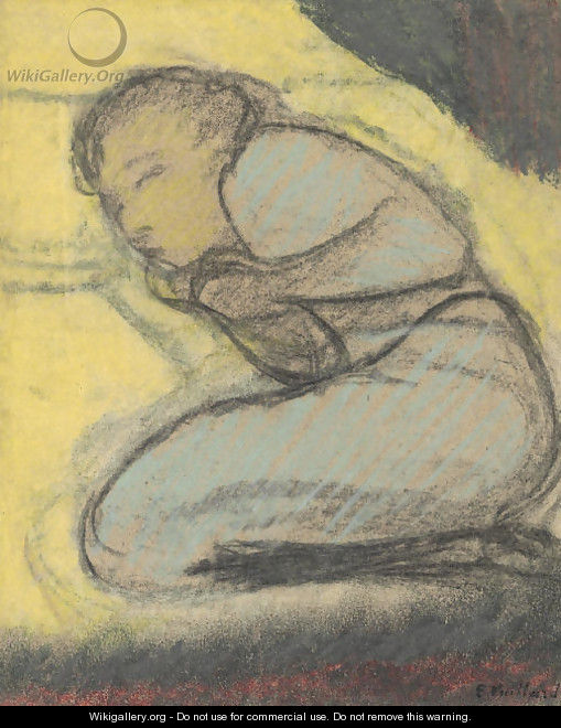 Femme endormie - Edouard (Jean-Edouard) Vuillard