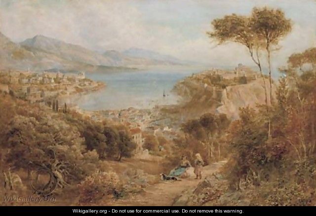 Monte Carlo from the hills above - Ebenezer Wake Cook
