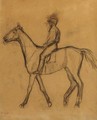 Jockey a cheval - Edgar Degas