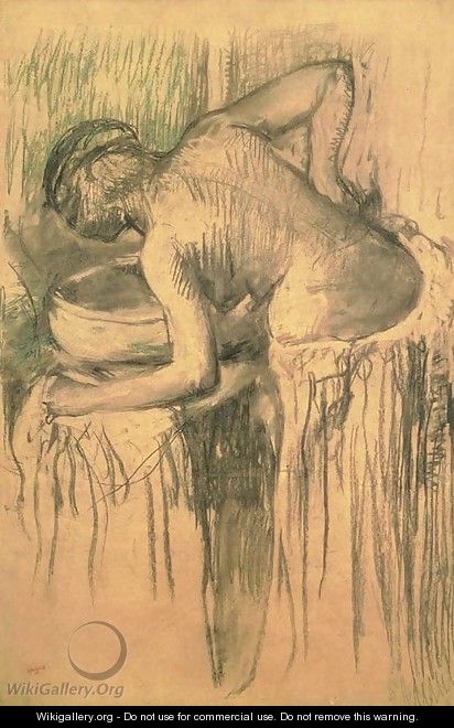 Femme a sa toilette - Edgar Degas