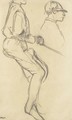 Deux etudes d'un jockey - Edgar Degas