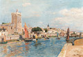 The port of Sables d'Olonne - Edmond Marie Petitjean