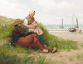 The Dutch fisherman's family awaiting the return of the fleet - Edith Hume