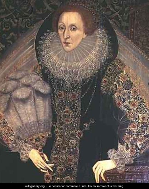 Portrait of Queen Elizabeth I - John the Younger Bettes