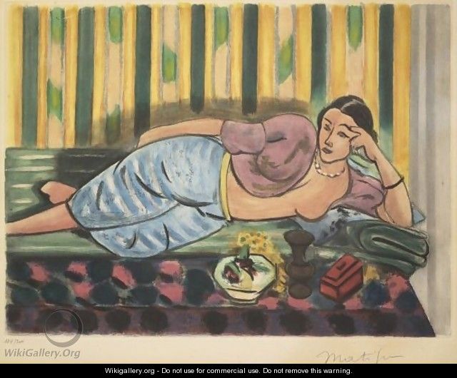 Odalisque Au Coffret Rouge 2 - Henri Matisse