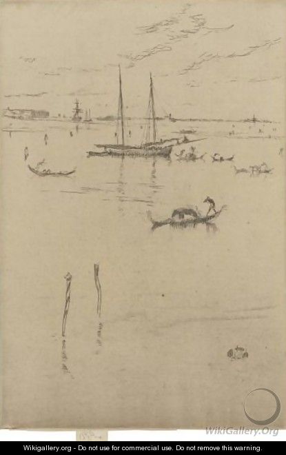 The Little Lagoon - James Abbott McNeill Whistler