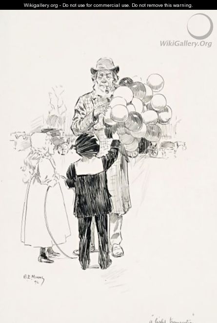 Baloon seller - Benjamin E. Minns