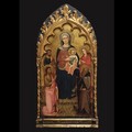 Madonna And Child With St. John The Baptist, St. Anthony Abbot, St. Peter And Mary Magdalene - Lippo D`Andrea