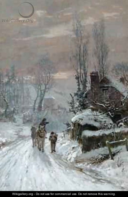 A Winter Evening - James George Bingley