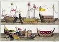 Examples of Chinese ships - Giovanni Bigatti