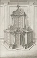 Design For A Medal Cabinet - Johann Jacob Schubler
