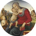 Madonna Col Bambino E San Giovannino, San Gerolamo E San Francesco - Raphaello del Garbo Capponi