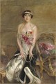 Ritratto Di Lady Michelham - Giovanni Boldini