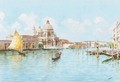 Venezia, Scorcio Della Chiesa Della Salute E Punta Della Dogana - Luigi Lanza
