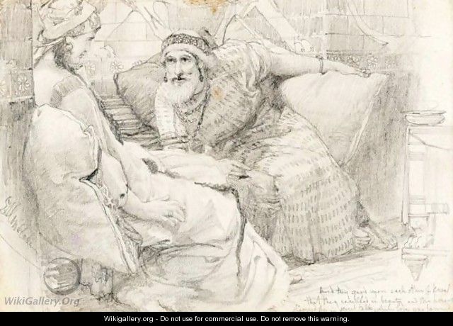Il Corteggiamento - Sir Lawrence Alma-Tadema