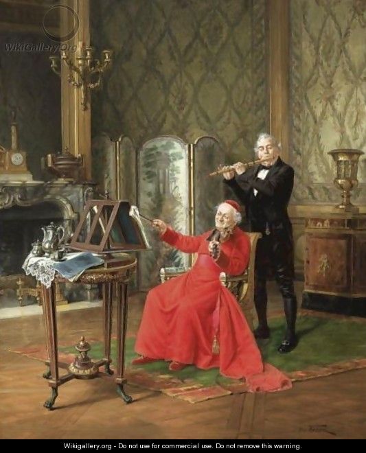The Musician - Alfred Charles Weber