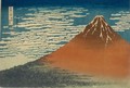 'Gaifu Kaisei' (Fine Wind, Clear Weather), Also Known As 'Aka Fuji' (Red Fuji) - Katsushika Hokusai
