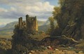 Landscape With A Castle In Ruins - Pierre Thuillier
