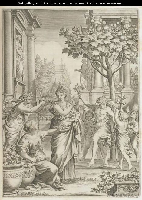 Flora Overo Cultura Di Fiori distinta In Quattro Libri. Roma Pier Andrea Facciotti, 1638 - Giovanni Battista Ferrari