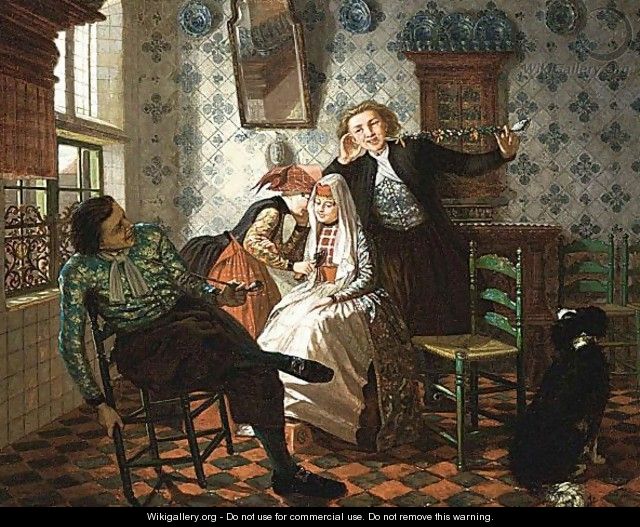 A Merry Company - (after) Christoffel Bisschop