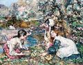 Spring In The Lake Wood - Edward Atkinson Hornel