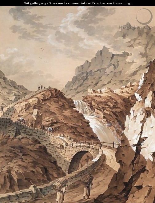 Pont Du Diable Sur Le Mont St. Gothard - Franz Xaver Triner