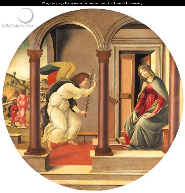 Annunciazione - (after) Sandro Botticelli (Alessandro Filipepi)