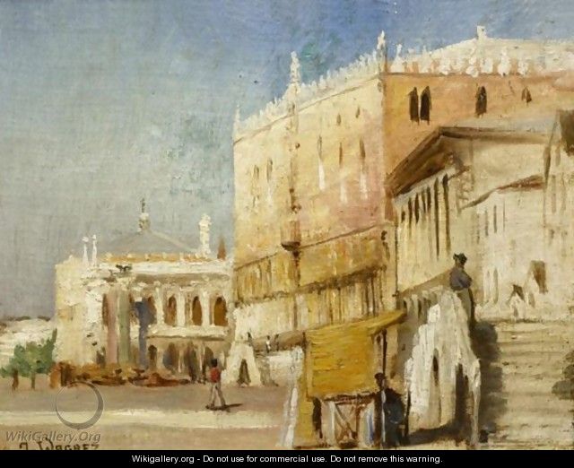 View Of Venice - Jacques-Clement Wagrez