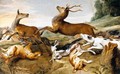 Deer Being Chased By Hounds - (after) Frans Snyders